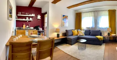 Grundriss der Unterkunft Moderne Ferienwohnung Hubert Neuper im Zentrum von Bad Mitterndorf