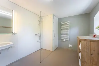 Ein Badezimmer in der Unterkunft Braumeisterhaus Schloss Eggenberg