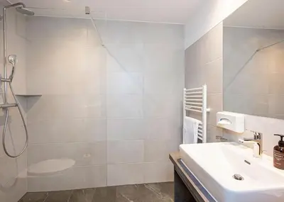 Ein Badezimmer in der Unterkunft Hotel Brunner - Reiteralm