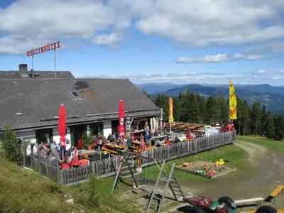 Naturlandschaft in der Nähe des Ferienhauses