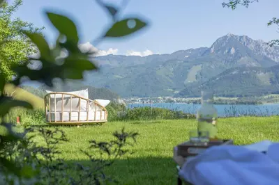 Naturlandschaft in der Nähe der Ferienwohnung