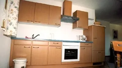Küche/Küchenzeile in der Unterkunft Ferienhaus Feuerer