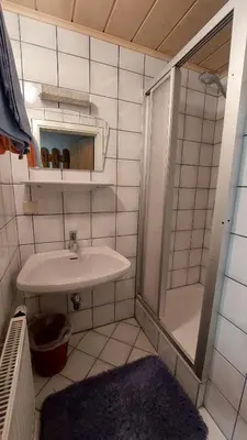 Ein Badezimmer in der Unterkunft Spulhof