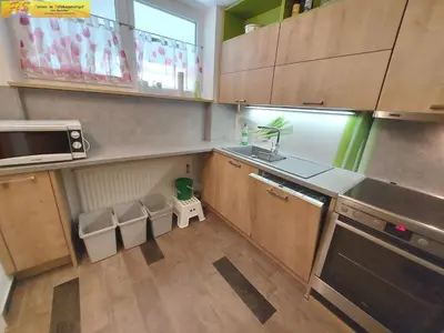 Küche/Küchenzeile in der Unterkunft Apartment Alpenrock