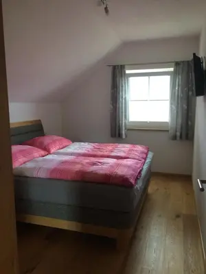 Ein Bett oder Betten in einem Zimmer der Unterkunft Appartement Döringerhof