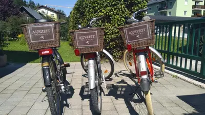 Radfahren an der Unterkunft Auszeit Aussee oder in der Nähe
