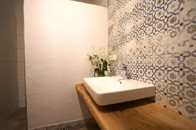 Ein Badezimmer in der Unterkunft Chalet - Apartment - Mit Liebe dekoriert
