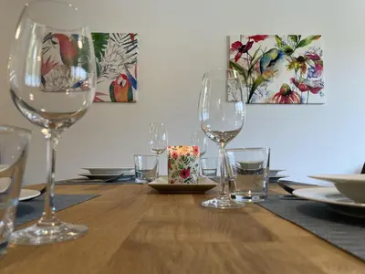 Getränke in der Unterkunft Grimmingblick Apartment 206 by AA Holiday Homes