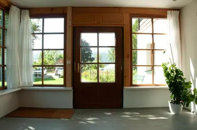 Ein Garten an der Unterkunft Ferienwohnung Stefanie