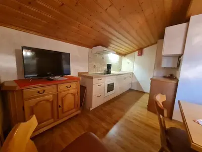 Küche/Küchenzeile in der Unterkunft Apartement Obweghof Abtenau, Salzburger Land