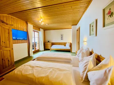 Ein Bett oder Betten in einem Zimmer der Unterkunft Haus Plattenkar