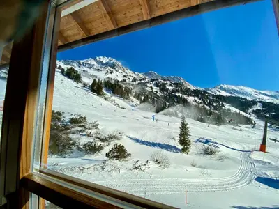 Haus Plattenkar im Winter