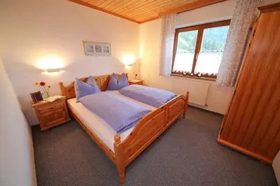 Ein Bett oder Betten in einem Zimmer der Unterkunft Haus Plattenkar