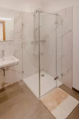 Ein Badezimmer in der Unterkunft Polreich Bed&Breakfast