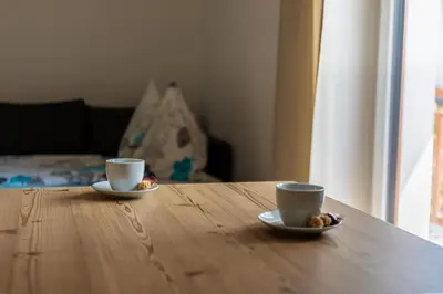 Kaffee-/Teezubehör in der Unterkunft Ferienwohnung Eisl