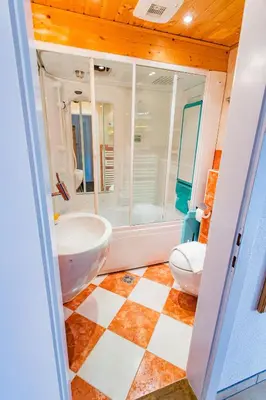 Ein Badezimmer in der Unterkunft Bergidyll 9 by Alpenidyll Apartments