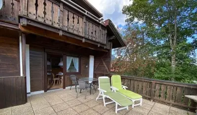 Ein Balkon oder eine Terrasse in der Unterkunft Bergidyll 9 by Alpenidyll Apartments