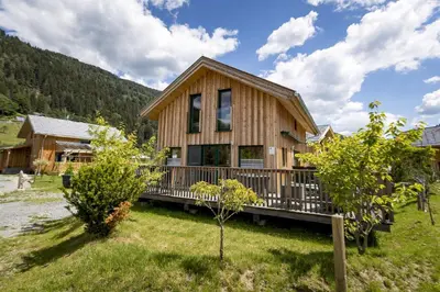 Naturlandschaft in der Nähe des Chalets