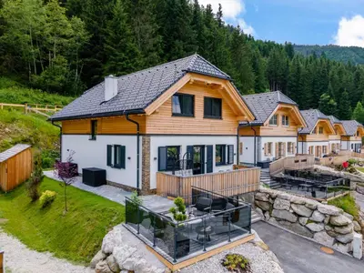 Naturlandschaft in der Nähe des Chalets