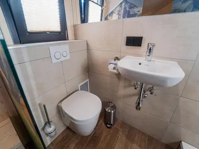 Ein Badezimmer in der Unterkunft Chalet in Hohentauern nahe Skilift