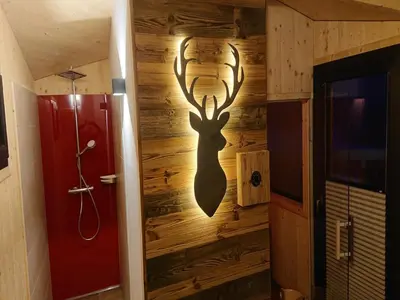 Ein Badezimmer in der Unterkunft Chalet in Hohentauern nahe Skilift