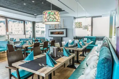 Ein Sitzbereich in der Unterkunft TUI BLUE Schladming