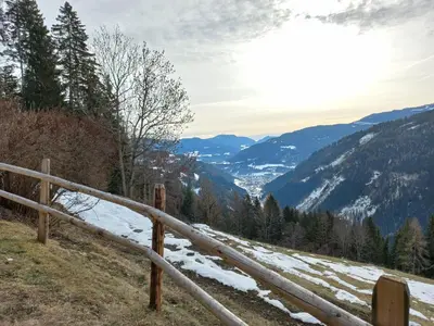 Naturlandschaft in der Nähe des Ferienhauses