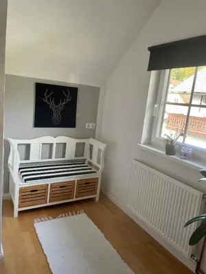 Ein Bett oder Betten in einem Zimmer der Unterkunft S´Kraftplatzl