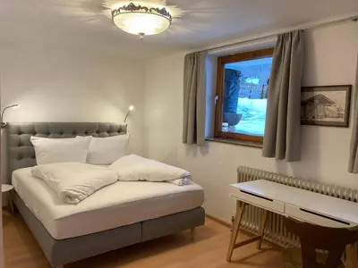 Ein Bett oder Betten in einem Zimmer der Unterkunft Appartementhaus Grocke