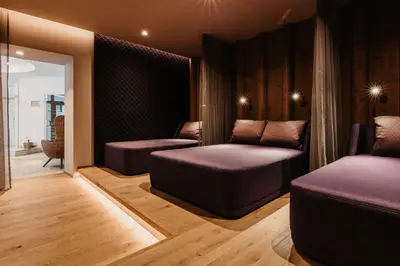 Ein Bett oder Betten in einem Zimmer der Unterkunft Aparthotel Rubinius
