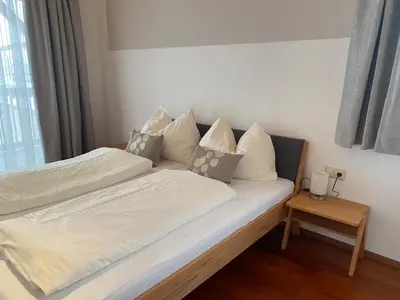 Ein Bett oder Betten in einem Zimmer der Unterkunft Chalet Elisabeth