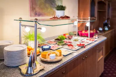 Essen im Hotel oder in der Nähe