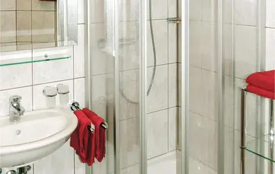Ein Badezimmer in der Unterkunft Helle Ferienwohnung In Flachau