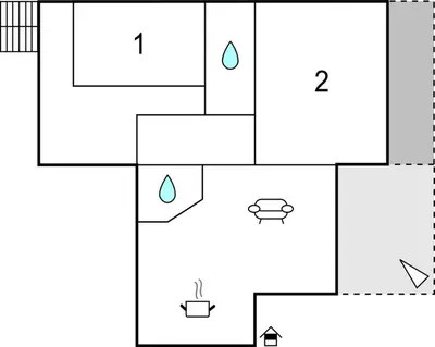 Grundriss der Unterkunft Ferienwohnung In Wagrain