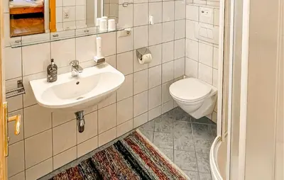 Ein Badezimmer in der Unterkunft Große Ferienwohnungkleinarl