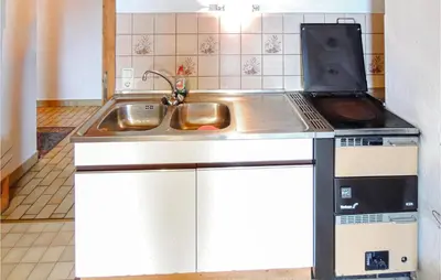 Küche/Küchenzeile in der Unterkunft Ferienhaus Mit Ausblick