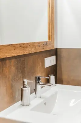 Ein Badezimmer in der Unterkunft Dachstein West Apartments