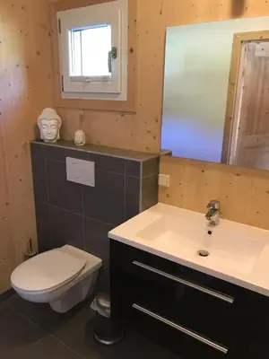 Ein Badezimmer in der Unterkunft Chalet Steiermark
