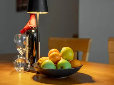 Essen in der Ferienwohnung oder in der Nähe