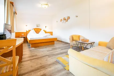 Ein Bett oder Betten in einem Zimmer der Unterkunft Hubengut Bed and Breakfast