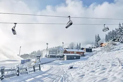 Feriendorf Oberhof im Winter