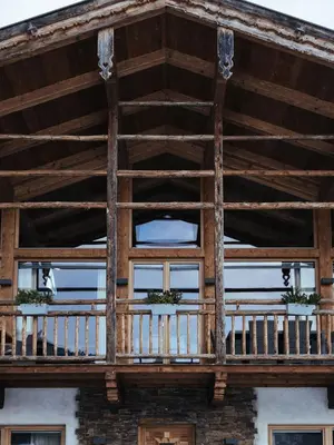 Ein Balkon oder eine Terrasse in der Unterkunft Feriendorf Oberhof