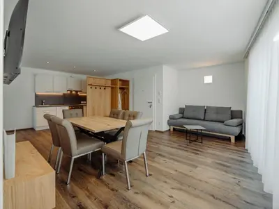 Küche/Küchenzeile in der Unterkunft Appartement Hammerrain