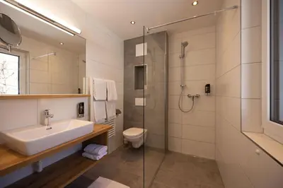 Ein Badezimmer in der Unterkunft Appartement Hammerrain