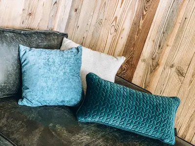 Ein Sitzbereich in der Unterkunft FOUR PEAKS Apartment