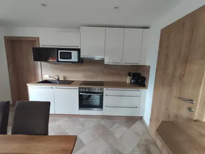Küche/Küchenzeile in der Unterkunft Ferienhaus Sonnenseite