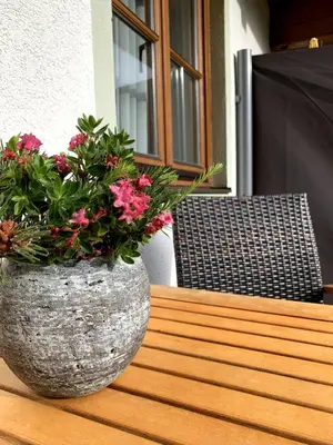 Ein Balkon oder eine Terrasse in der Unterkunft Appartement Vierthaler