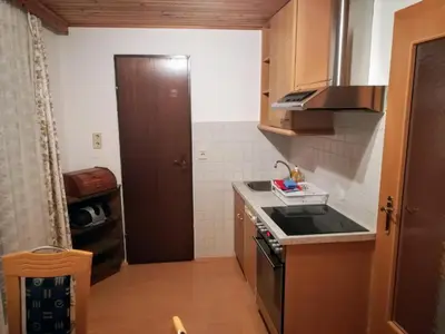 Küche/Küchenzeile in der Unterkunft Gästehaus Deisl