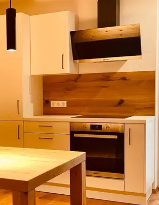Küche/Küchenzeile in der Unterkunft AUSZEIT Appartement