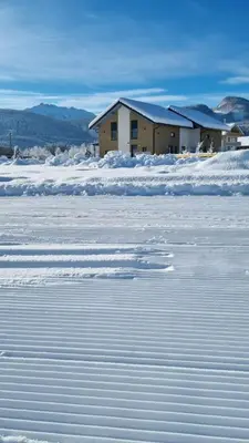 Alpenlodge Bad Mitterndorf mit Privat Sauna im Winter
